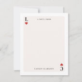 Karte Inspiriert Stationierungsmerkkarte (Vorderseite)