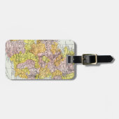 KARTE: IRLAND, c1890 Gepäckanhänger (Vorderseite horizontal)