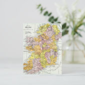 KARTE: IRLAND, c1890 Postkarte (Stehend Vorderseite)