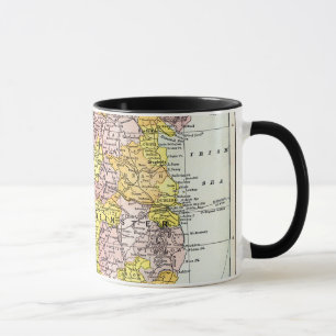 KARTE: IRLAND, c1890 Tasse