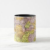 KARTE: IRLAND, c1890 Tasse (Zentrum)