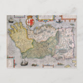 Karte Irlands (Vorderseite)