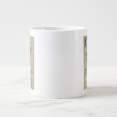 Karte Irlands Jumbo-Tasse (Vorderseite)