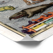 Karte Island 1595 Poster (Ecke)