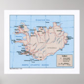 Karte Islands (1981) Poster (Vorne)