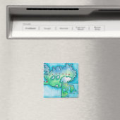 Karte Islands Magnet (In Situ (Geschirrspüler))