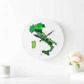 Karte Italien Uhr (Zuhause)