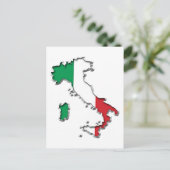 Karte Italiens (Stehend Vorderseite)