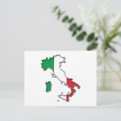 Karte Italiens (Stehend Vorderseite)
