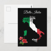 *~* Karte Italiens Bella Italia Italia (Vorne/Hinten)