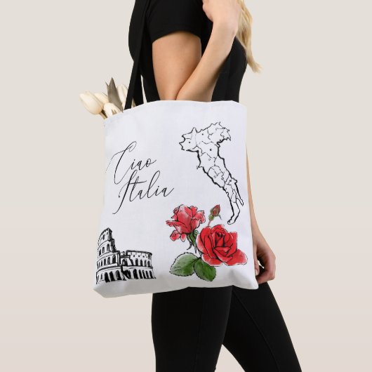*~* Karte Italiens Ciao Italia Tasche (Von Nahem)