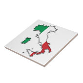 Karte Italiens Fliese (Seite)