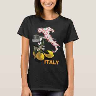 Karte Italiens T-Shirt