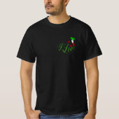 Karte Italiens T-Shirt (Vorderseite)