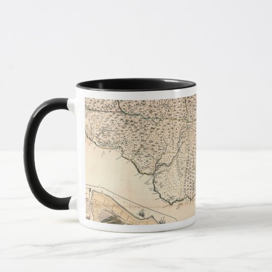 KARTE: JAMAIKA, 1755 2 TASSE (Links)