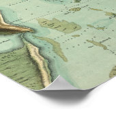 KARTE: JAMAIKA, 1756 POSTER (Ecke)