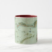 KARTE: JAMAIKA, 1756 TASSE (Zentrum)