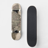 KARTE: JAMAIKA, 1763 SKATEBOARD (Vorderseite)