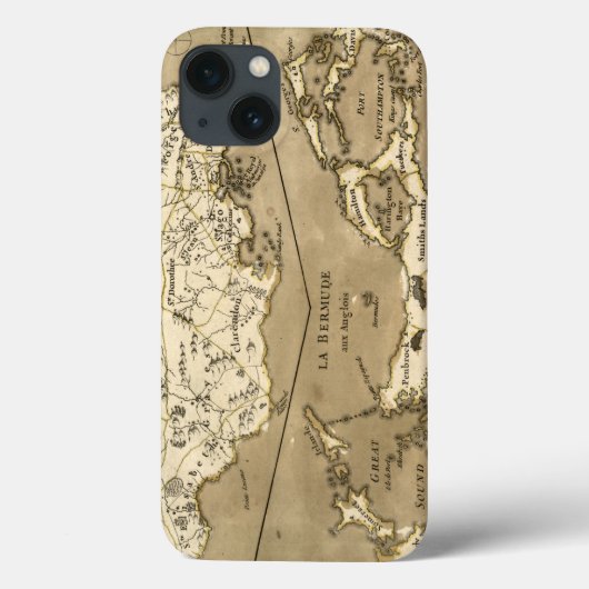 KARTE: JAMAIKA, 1767 Case-Mate iPhone HÜLLE (Rückseite)