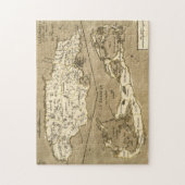 KARTE: JAMAIKA, 1767 PUZZLE (Vertikal)