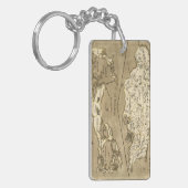 KARTE: JAMAIKA, 1767 SCHLÜSSELANHÄNGER (Vorderseite links)