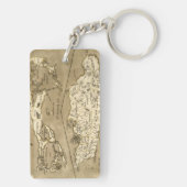 KARTE: JAMAIKA, 1767 SCHLÜSSELANHÄNGER (Rückseite)