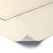 Karte Jamaikas Poster (Ecke)