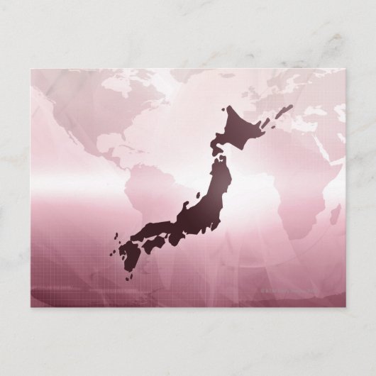 Karte Japans (Vorderseite)