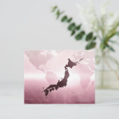 Karte Japans (Stehend Vorderseite)