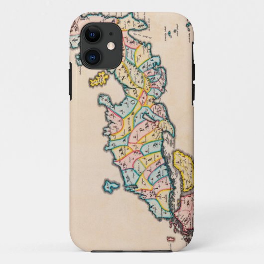 Karte Japans 1655 Case-Mate iPhone Hülle (Rückseite)