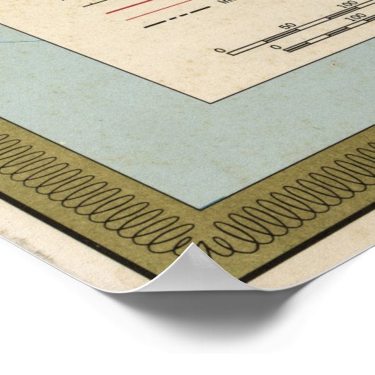 Karte Japans (1972) Poster (Ecke)