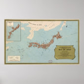 Karte Japans (1972) Poster (Vorne)