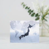 Karte Japans 2 (Stehend Vorderseite)