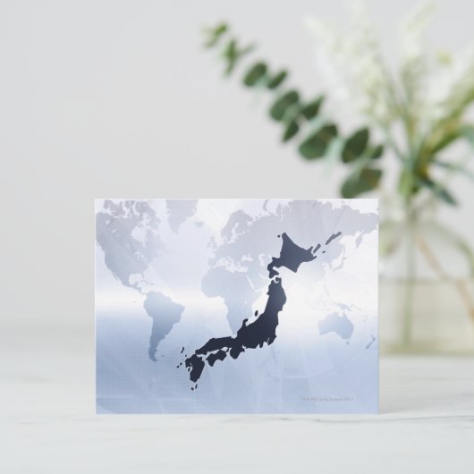 Karte Japans 2 (Stehend Vorderseite)