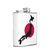 Karte Japans Flachmann (Rechts)