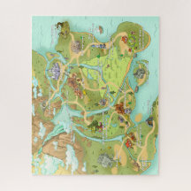 Karte jedes MMORPG-Puzzles