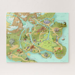 Karte jedes MMORPG-Puzzles Puzzle