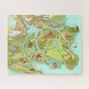 Karte jedes MMORPG-Puzzles Puzzle