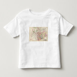 Karte Johnstons Rhode Island Kleinkind T-shirt