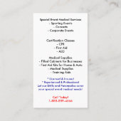 Karte JR. am Platz (Rückseite)