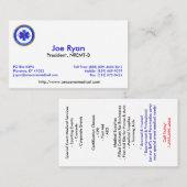 Karte JR. am Platz (Vorne/Hinten)