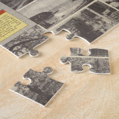 Karte Kanadas - Sehenswürdigkeiten Puzzle (Seite)