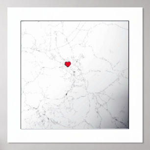 Karte Karlovac Kroatien Klassische Moderne Elegant Foliendrucke