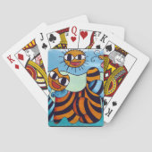 Karte Katzen Spielkarten (Rückseite)
