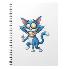 Karte Katzenfigur Notizblock