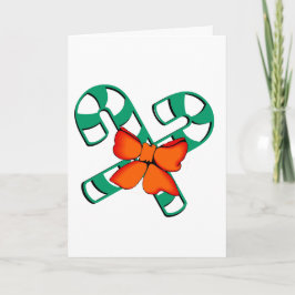 Karte - Kerzenleuchten und Bow