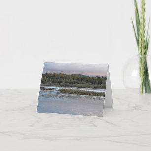 Karte: Kinnordy Loch im Herbstfrost Karte