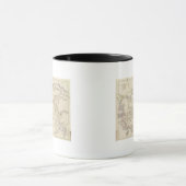 Karte Kleinasiens Tasse (Zentrum)