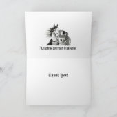 Karte "Knights courdens Maidens" (Innenseite)