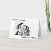 Karte "Knights courdens Maidens" (Vorderseite)